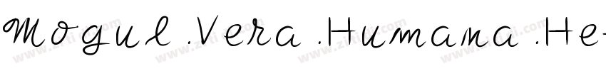 Mogul Vera Humana He字体转换